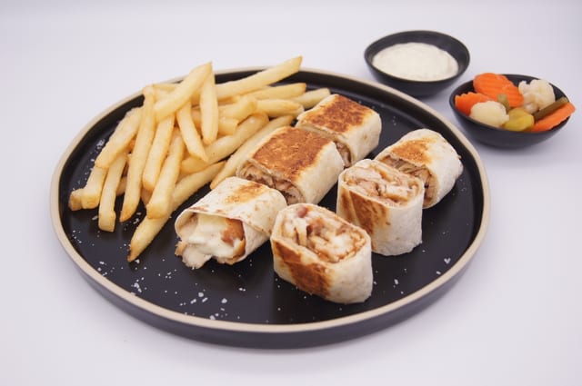 Chicken Shawarma Plate (arabi).