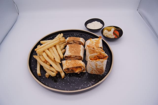 Supreme Chicken Shawarma Plate (arabi).